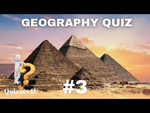 Geography Trivia Quiz #3 | 40 Geography Questions with Answers | Multiple choice test | Pub Quiz