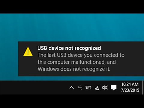 How To Fix USB Device Not Recognized in Windows 10