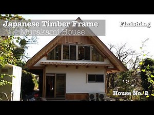 Highly Skilled Craftsman - The Finishing Details on a Japanese Timber Frame House
