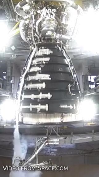 501K views · 10K reactions | NASA's Space Launch System (SLS) megarocket roars to life again!  In its second test of 2024, the RS-25 engine fired for eight minutes at Stennis Space Center, advancing moon mission technology. The tests, preparing for Artemis 5 in 2029, focus on certifying the RS-25 for more powerful missions. Exciting steps toward lunar exploration! ️ | National Space Society | Facebook