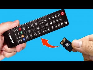 Take an SD Card and Fix All Remote Controls in Your Home! How to Repair TV Remote Control!