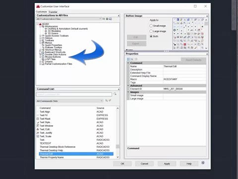 Keyboard shortcuts in AutoCAD