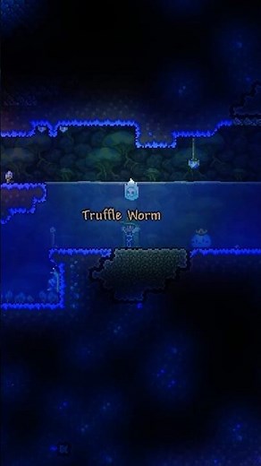 How to Catch Truffle Worms in Terraria! (SUPER EASY) #terraria #shorts