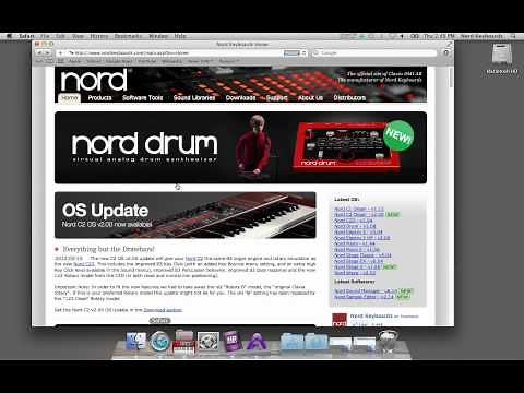 Nord Sound Manager - Adding Sounds