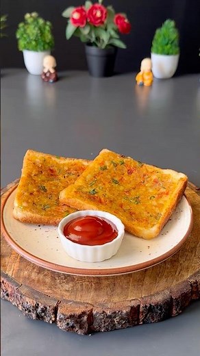 Bread Potato Toast Recipe #shorts #recipe #potato #bread