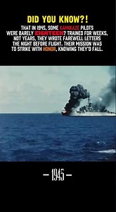 WW2 Pacific - Japanese Kamikaze #ww2 #ww2archive #ww2history #aivideo