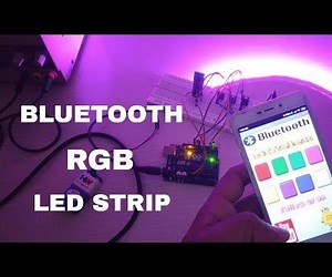 RGB Led Strip Control Via Bluetooth Using Arduino (Android Application)