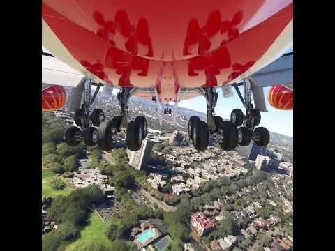 World's Most Failed Plane Landings | Los Angeles Airport | Boeing 747 #aviation #msfs2024