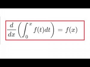 Proof of the Fundamental Theorem of Calculus (the one with differentiation)