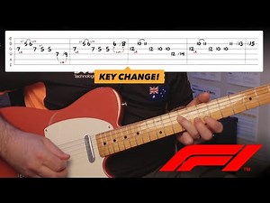 Formula 1 Theme Song – Beginner Lead Guitar Lesson!