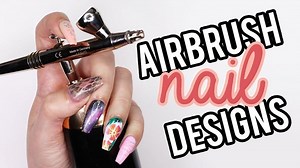 2.6M views · 1.5K reactions | Hey guys! In today's nail art tutorial, we're going to be showing you some easy designs using a nail airbrush!  | cutepolish | Facebook