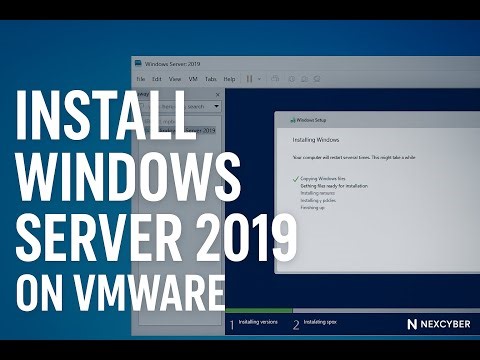How to Install Windows Server 2019 on VMware | Step-by-Step NexCyber Tutorial