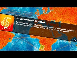 TikTok Mind Controls THE WORLD in Plague Inc: Evolution