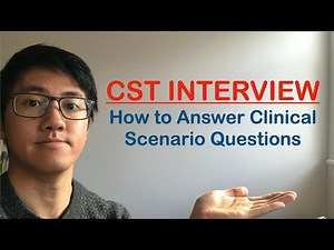 How to Answer Clinical Scenario Questions | Core Surgical Training Interview