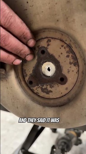 DEF Doser/Injector Hole Plugged with DEF on this Volvo Emission Box #emissions #emission #dpf