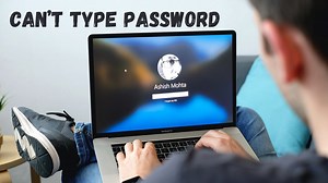Can’t Type Password at the Login Screen in Windows 11/10