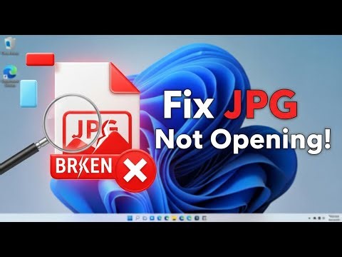 Fix JPG File Not Opening In Windows 10 JPG Files Not Recognized Windows 11
