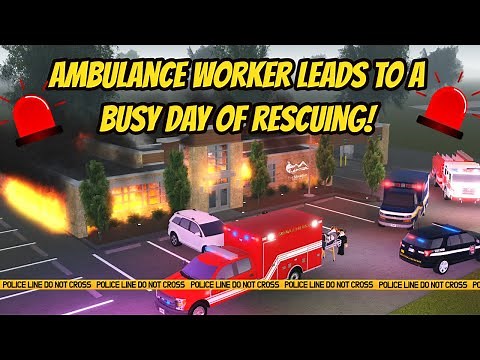 Greenville, Wisc Roblox l EMS Ambulance Emergency Rescue Roleplay