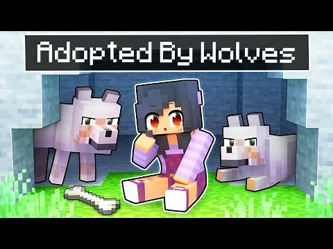 Adopted By WOLVES In Minecraft!