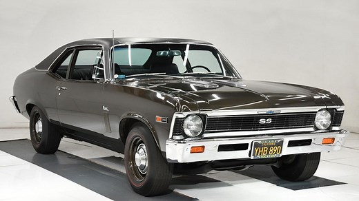 Ultra Low-Mile 1969 Chevy Nova SS L-78 For Sale: Video