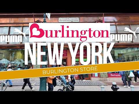 Inside BURLINGTON STORE New York City