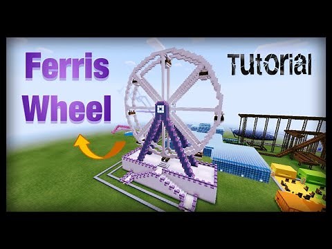 How to Make a Ferris Wheel | Easy Minecraft Tutorial