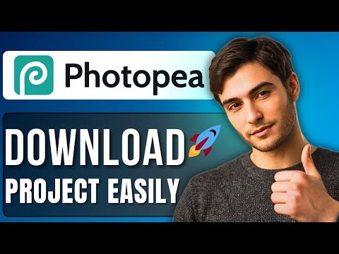 How to Download Project from Photopea | Step-by-Step Tutorial