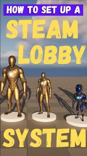 UE5 Multiplayer Steam Lobby System!