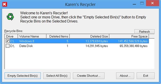 How to empty Recycle Bin for all users in Windows 11 at the same time