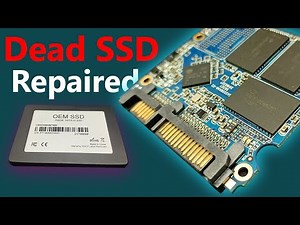 how to data recover from dead SSD drive || OEM dead ssd drive repaired