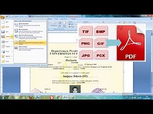 Cara Mengubah File Scan Ijazah JPG ke PDF