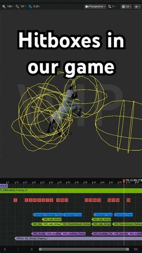 How we place hitboxes in our game