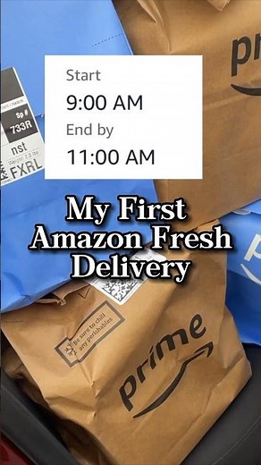 My First Amazon Fresh Delivery Block