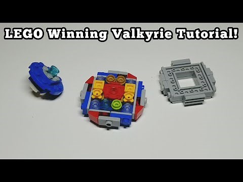 How to Build my Lego Winning Valkyrie! (B-104) | LEGO Beyblade Tutorials