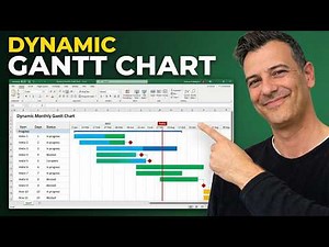 Excel Gantt Chart That Updates Automatically | Step-by-Step