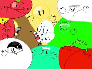 Cloud Leafy & Inanimate Insanity Water Fat Inflation BFDI