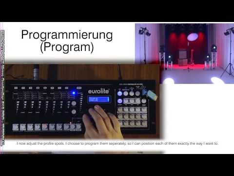 EUROLITE DMX Move Controller 512 PRO / Tutorial