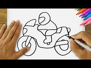 How to Draw a Racing Engine? Very Easy Racing Engine Drawing | Simple Step-by-Step Drawings