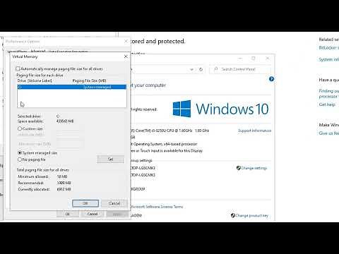 Optimize Your Windows 10 - How to Adjust Virtual Memory