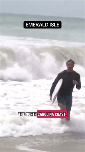 9/29/25: Waterspout spotted off Emerald Isle as Imelda kicks up surf ‪@WRAL5‬