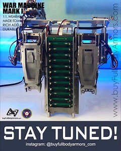 10K views · 138 reactions | Jet propulsion - check! . The War Machine Mark I will return, better than ever! . We're building the world's most realistic wearable armoured suits! (And yes, it will be for sale!) . Check out our website for updates www.buyfullbodyarmors.com Insta @buyfullbodyarmors_com | Full Body Armors - Replica Costume Shop | Facebook