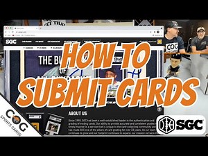 How to Submit Cards to SGC for Grading