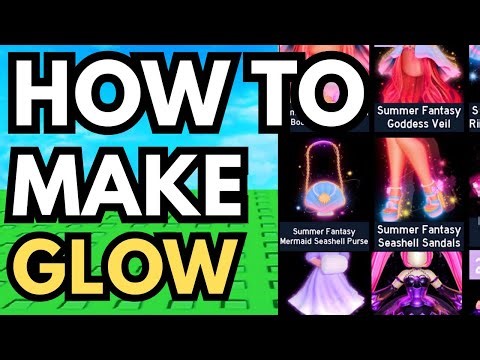 How Do You Make Items Glow In Royale High On Roblox.