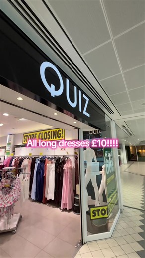 Long Dresses £10 at Quiz Clothing Hull - Shop Now