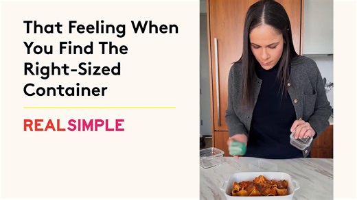 That Feeling When You Find the Right-Sized Container