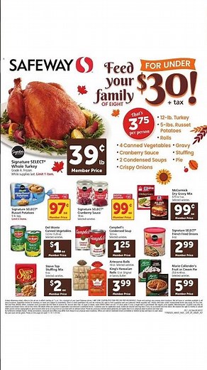 Safeway Specialty Publication 11/19 - 11/27