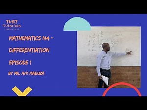Mathematics N4 - Differentiation