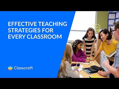 Effective teaching strategies for every classroom