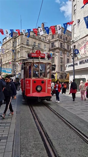 163K views · 10K reactions | The Nostalgic Tram. A charm of the past times, from Taksim to Tünel. | Visit Istanbul | Facebook