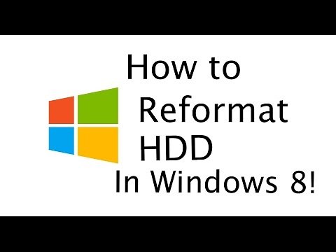 How to Reformat an External Hard Drive in Windows 8 & 10